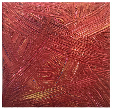 Loren Philip, ‘Red Over Gold’, 2018