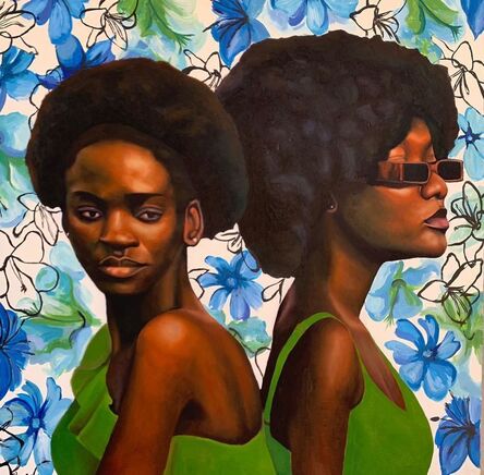 Kolawole Samson Oluwadare, ‘Sisters’, 2023
