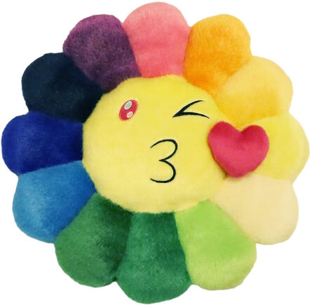 Takashi Murakami, ‘Flower Pillow - Rainbow Emoji #1 (30cm)’, 2021
