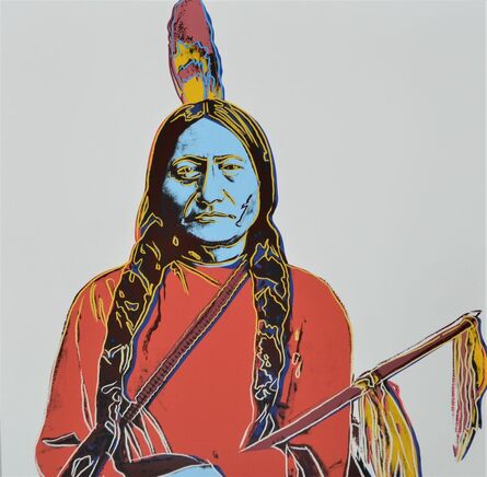 Andy Warhol, ‘Sitting Bull’, 1986