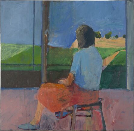 Richard Diebenkorn, ‘Girl Looking at Landscape’, 1957