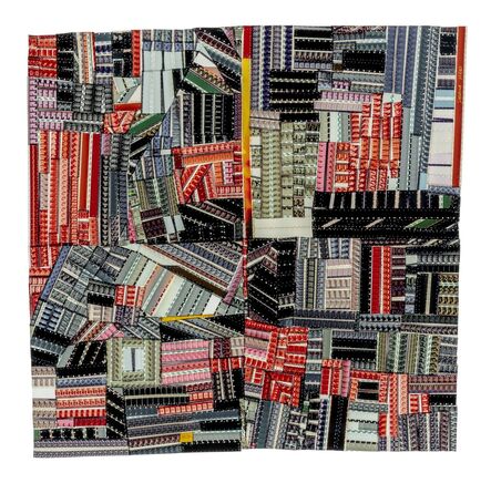 Sabrina Gschwandtner, ‘Hands at Work Crazy Quilt (For Roderick Kiracofe)’, 2017