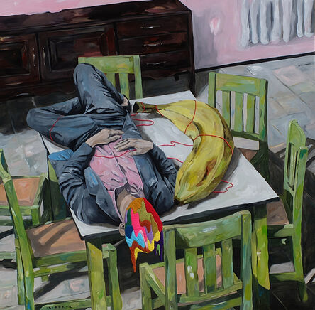 Iqi Qoror, ‘Sleeping with Big Banana’, 2018