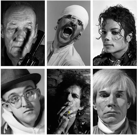 Gottfried Helnwein, ‘Faces - Portfolio of 6 Faces’, 2020
