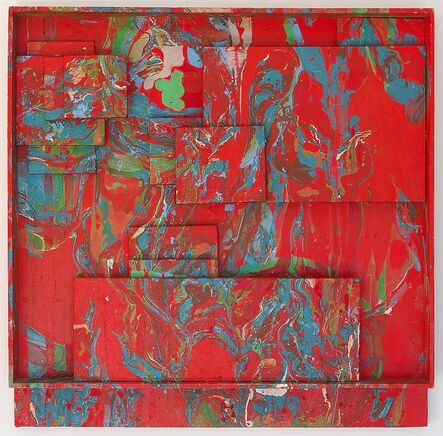 Romul Nutiu, ‘Red Assemblage’, 1969