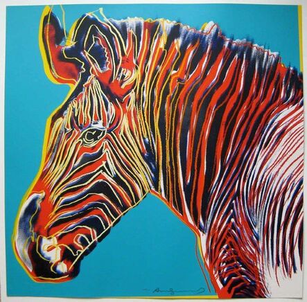 Andy Warhol, ‘Grevy's Zebra’, 1983