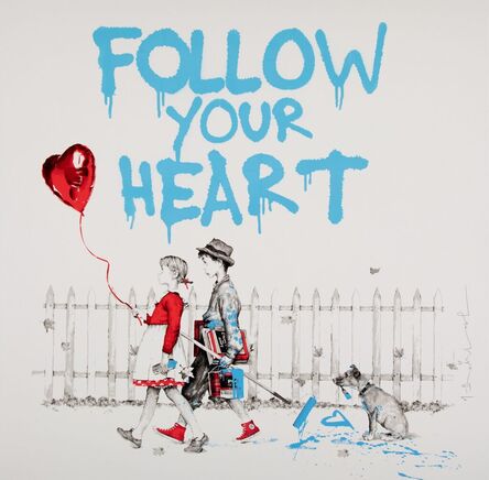 Mr. Brainwash, ‘I'm Yours - Follow Your Heart’, 2022
