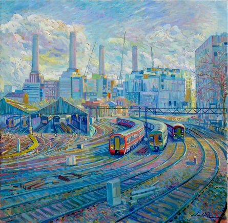 Juan del Pozo, ‘Battersea train’, 2020