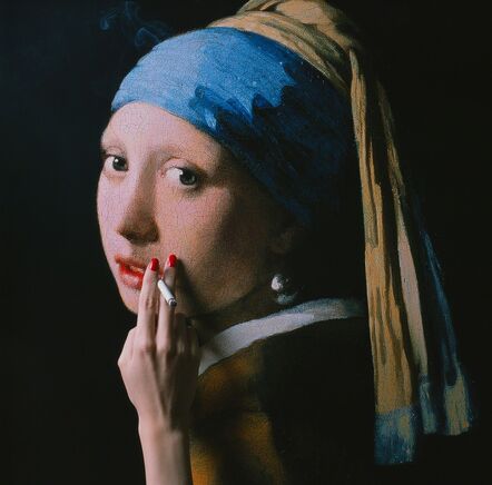 Tyler Shields, ‘The Girl with the Pearl Earring’, ca. 2018