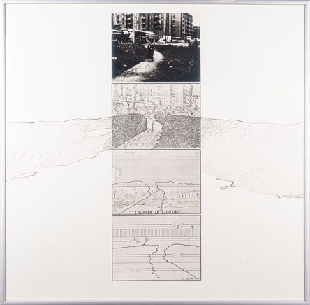 Ugo La Pietra, ‘I gradi di libertà: tracce’, 1970