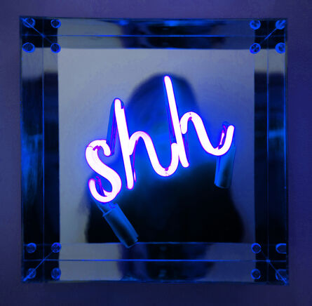 Indira Cesarine, ‘Pandora's Box Shh (Blue)’, 2020