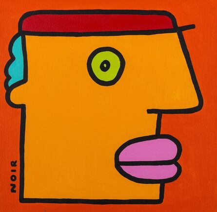 Thierry Noir, ‘My Stomach reminds me friendly that it is almost lunchtime’, 2020