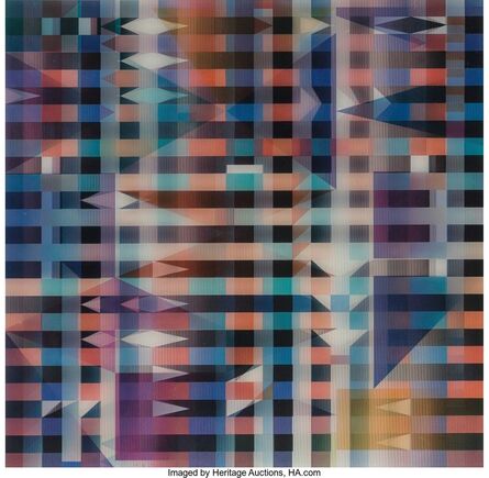 Yaacov Agam, ‘Meridia, from Mexico Suite’, 1985