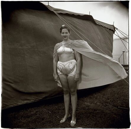 Diane Arbus, ‘Girl in Her Circus Costume, Md, 1970’, 1970