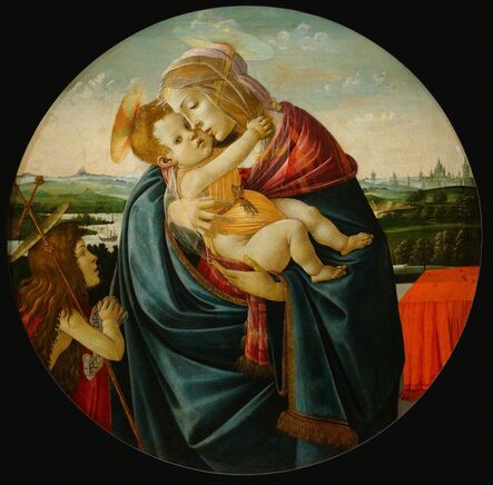 Sandro Botticelli, ‘Virgin and Child with Saint John the Baptist’, ca. 1490