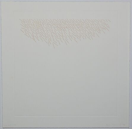 Edda Renouf, ‘Clusters (Plate 6)’, 1976