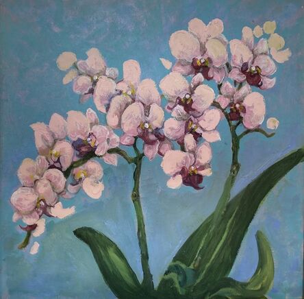 Mary Anne Reilly, ‘Pink Orchid’, 2021