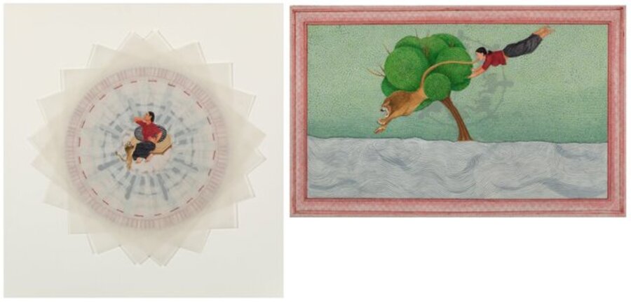 Untitled (two works from What is Past or Passing or To Come series)