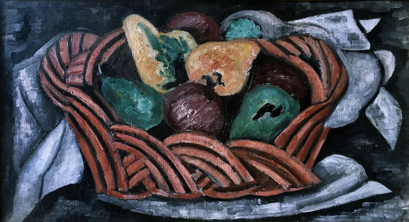 Marsden Hartley, ‘Basket with Fruit’, 1922 -1923, Painting, Oil on Canvas, Robert Funk Fine Art