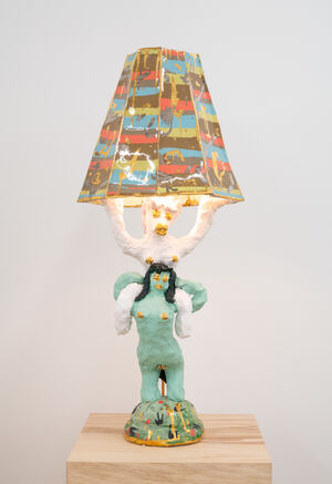 Horse Lady Lamp