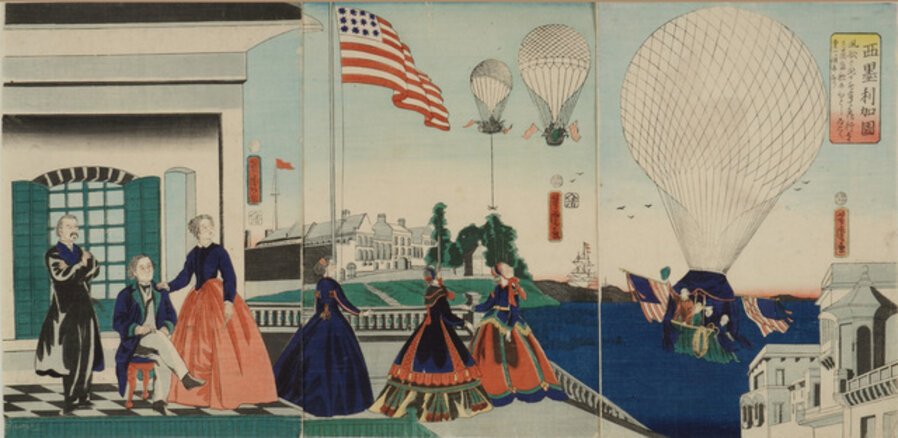 Balloon Ascension in America