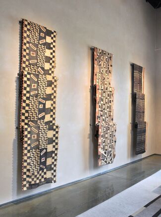 African Objects and Textiles, installation view