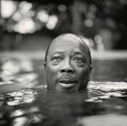 Martin Schoeller, ‘Quincy Jones in his Pool’, 2001