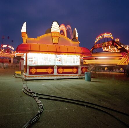 Jeff Brouws, ‘Ice Cream Booth, Ventura, CA’, 1988