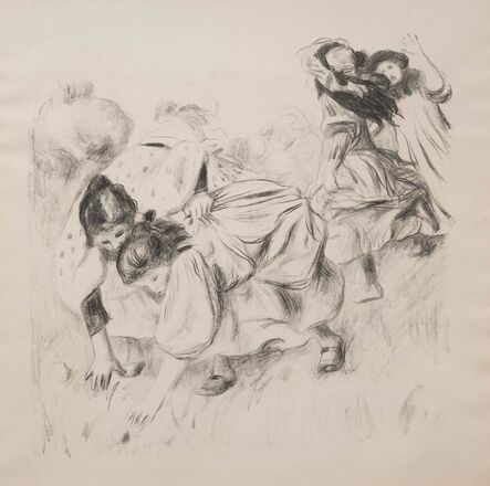 Pierre-Auguste Renoir, ‘Enfants Jouant a la Balle, ca. 1900’