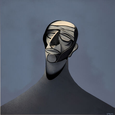 Adam Neate, ‘Grey Portrait’, 2022