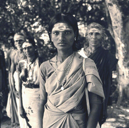 Rosalind Fox Solomon, ‘Pilgrims, Madutai, India’, 1981