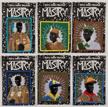 Kerry James Marshall, ‘Set of Six (6) Separate Scout Series (MASRY) Embroidered Patches’, 2017
