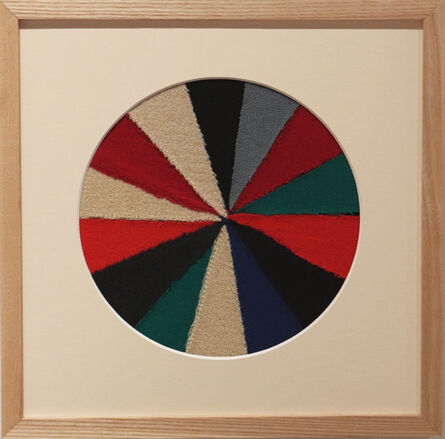 Julia Holderness, ‘Colour Wheel Version 2 (After Florence Akins)’, 2018