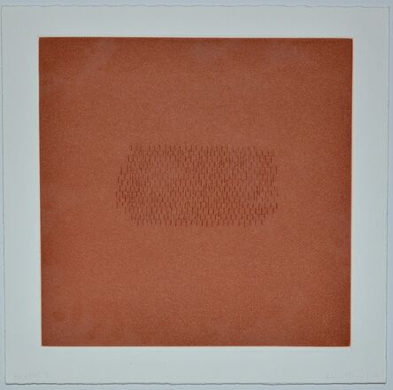 Edda Renouf, ‘Clusters (Plate 5)’, 1976