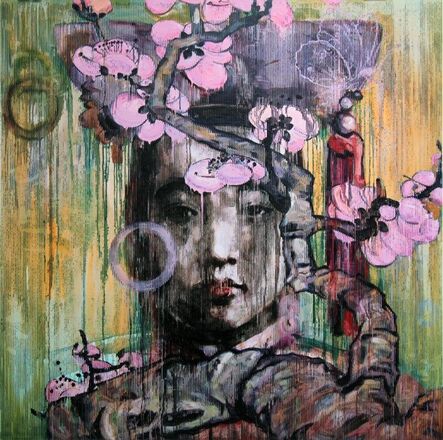 Hung Liu 刘虹, ‘Winter Blossom’, 2011