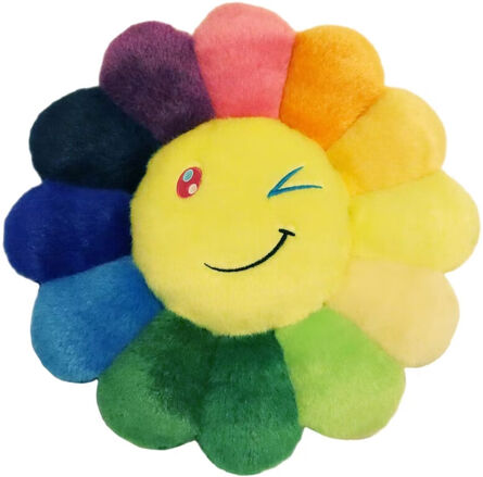 Takashi Murakami, ‘Flower Pillow - Rainbow Emoji #3 (30cm)’, 2021