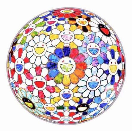 Takashi Murakami, ‘Flowerball Multicolors 1 (Scenery with a Rainbow in the Midst),’, 2014