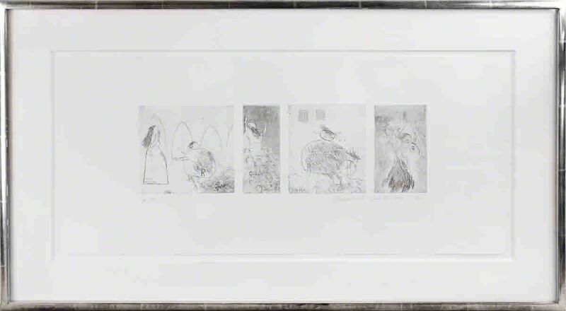 David Hockney, ‘Study for Rumpelstiltskin’, 1961, Print, Etching, ArtWise