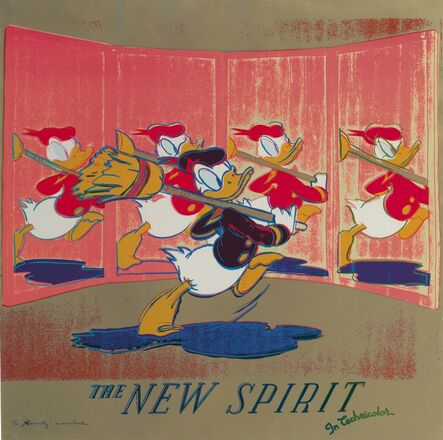 Andy Warhol, ‘The New Spirit (Donald Duck), from Ads’, 1985
