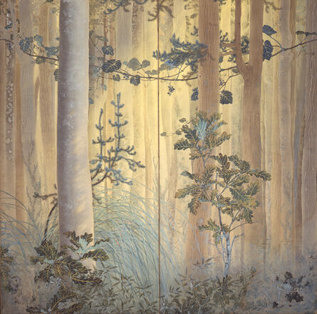 Shimomura Kanzan, ‘Autumn Among Trees’, 1907