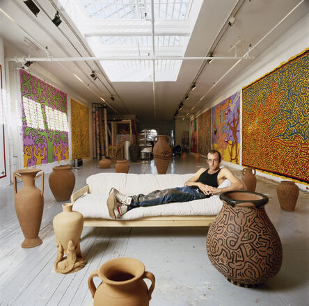 Tseng Kwong Chi, ‘Keith Haring (New York)’, 1988