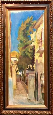 Leonid Balaklav, ‘Large Jerusalem Landscape Judaica Oil on Canvas Russian Israeli Artist Balaklav’, 20th Century