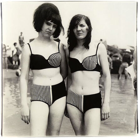 Diane Arbus, ‘Two Girls in Matching Bathing Suits, Coney Island, NY’, 1971