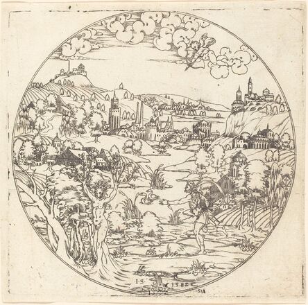 Master S, ‘Apollo and Daphne’, 1582