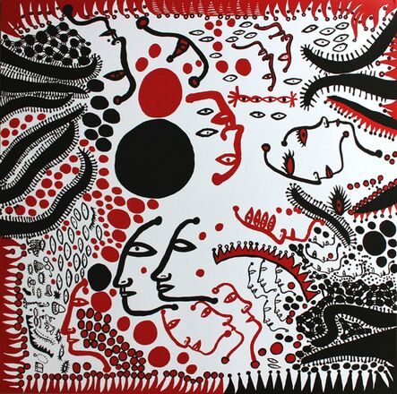 Yayoi Kusama, ‘I Want to Sing My Heart in Praise of People’, 2010