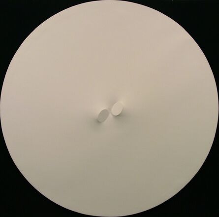 Turi Simeti, ‘2 ovali bianchi’, 1997