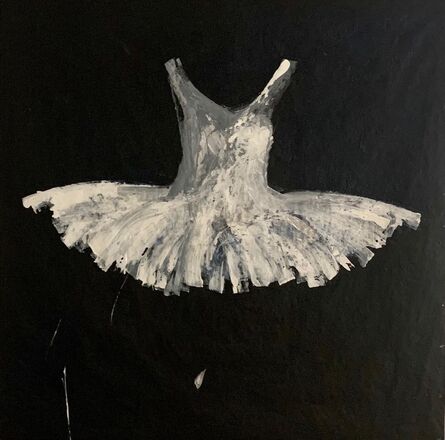 Ewa Bathelier, ‘Black and White Dress’, 2018