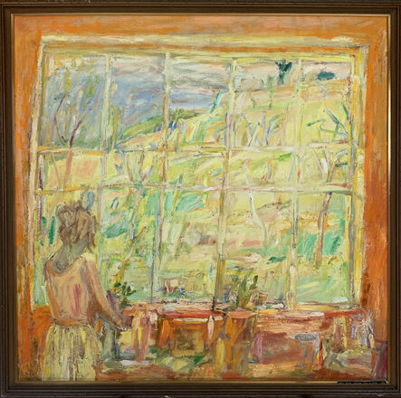 Wolf Kahn, ‘Spring Through Window’, 1956