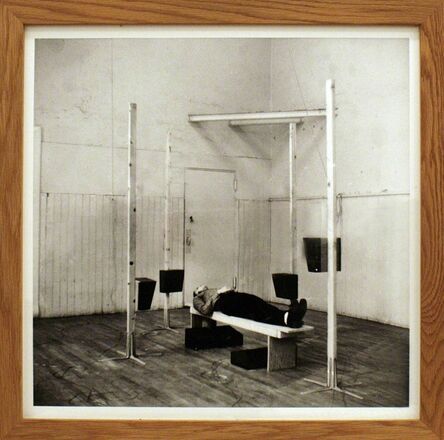 Bernhard Leitner, ‘ENG-RAUM mit 8 Lautsprechern, 1974 Atelier I, New York’, 1974