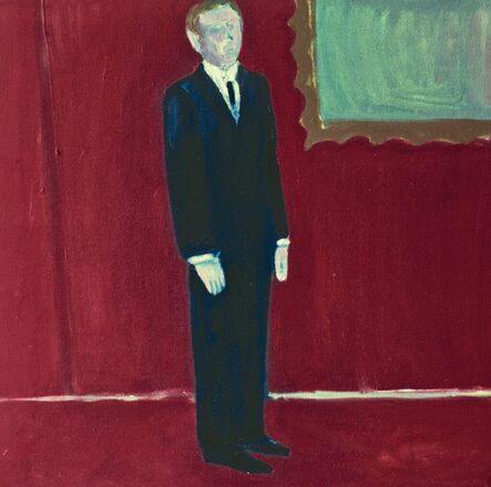 Orshi Drozdik, ‘Biological Metaphor: Self-portrait as a Businessman II. (Red)’, 1983